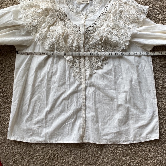Ulla Johnson Ethel Lace Blouse - Picture 11 of 12